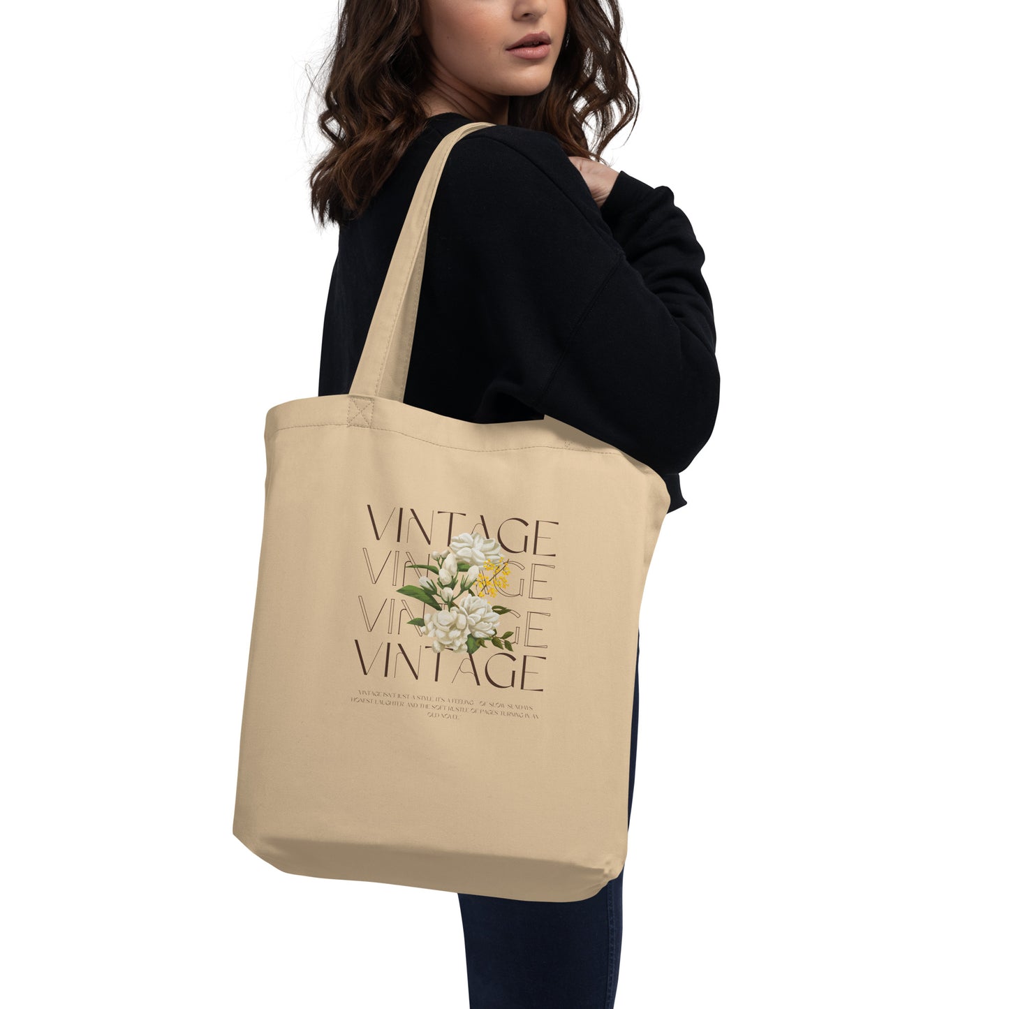 Vintage Tote Bag.