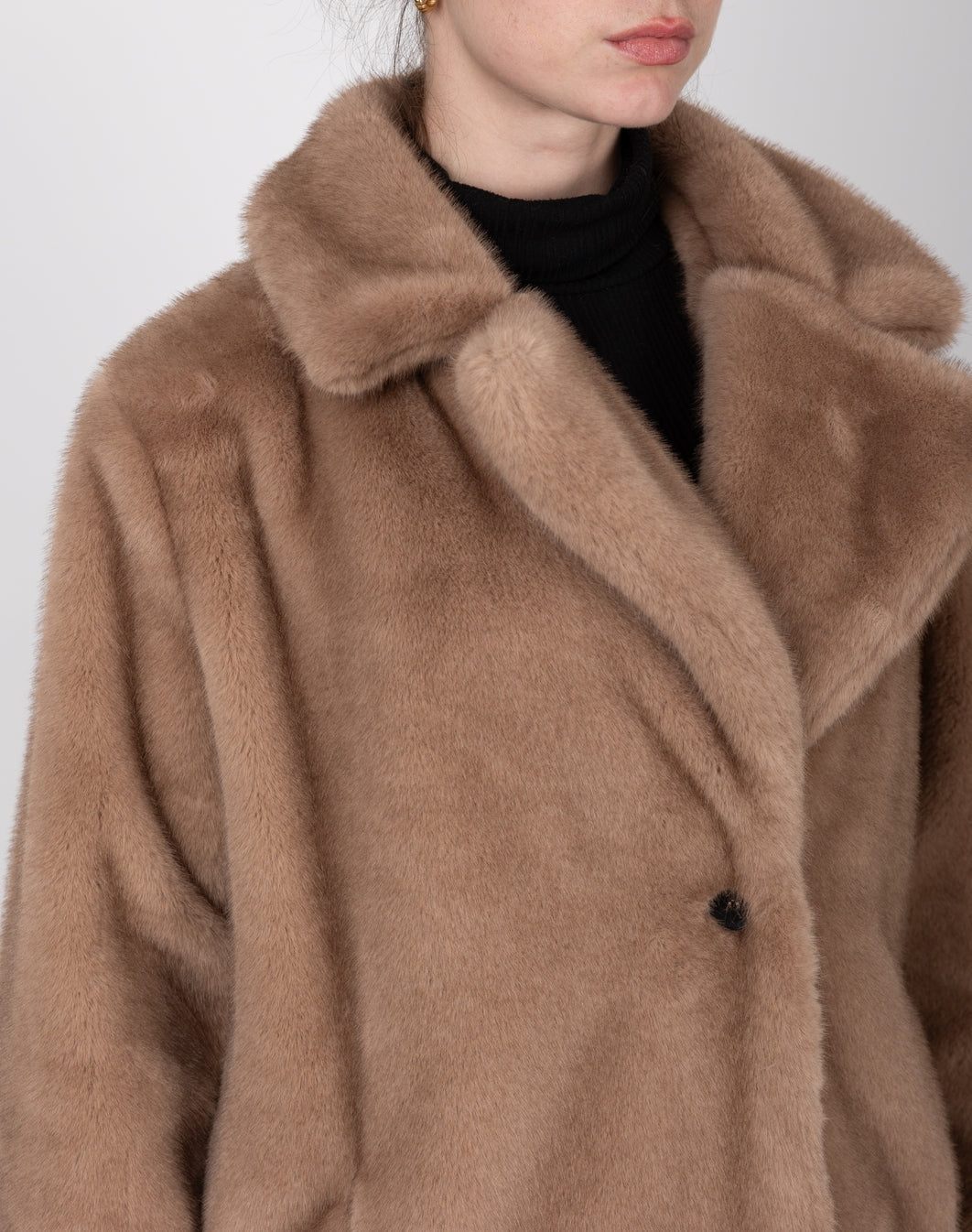 Long Faux Fur Coat