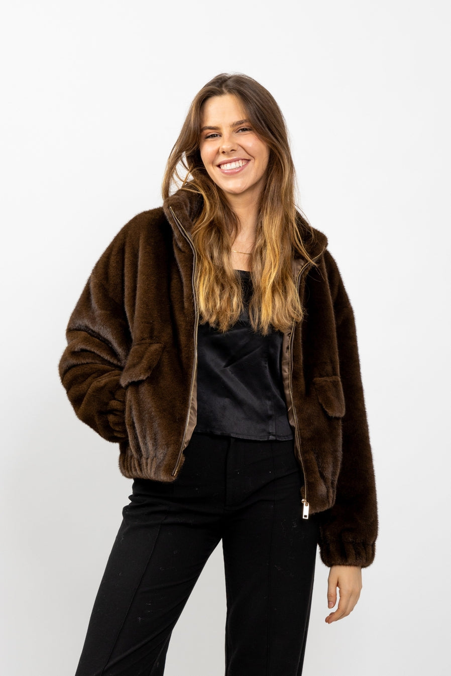 Faux Fur Jacket