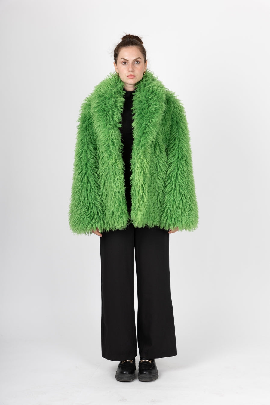 Short Coat Faux Fur women