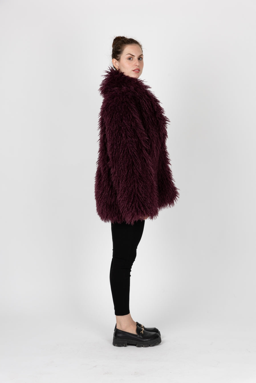 Short Coat Faux Fur women