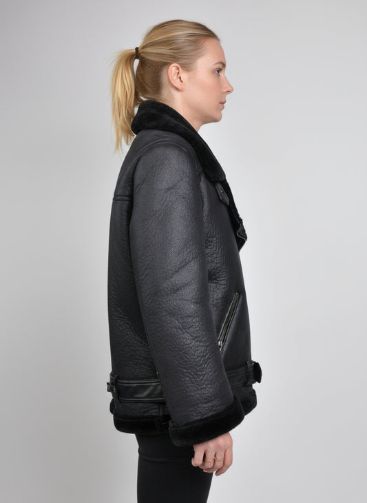 Black Bomber Jacket