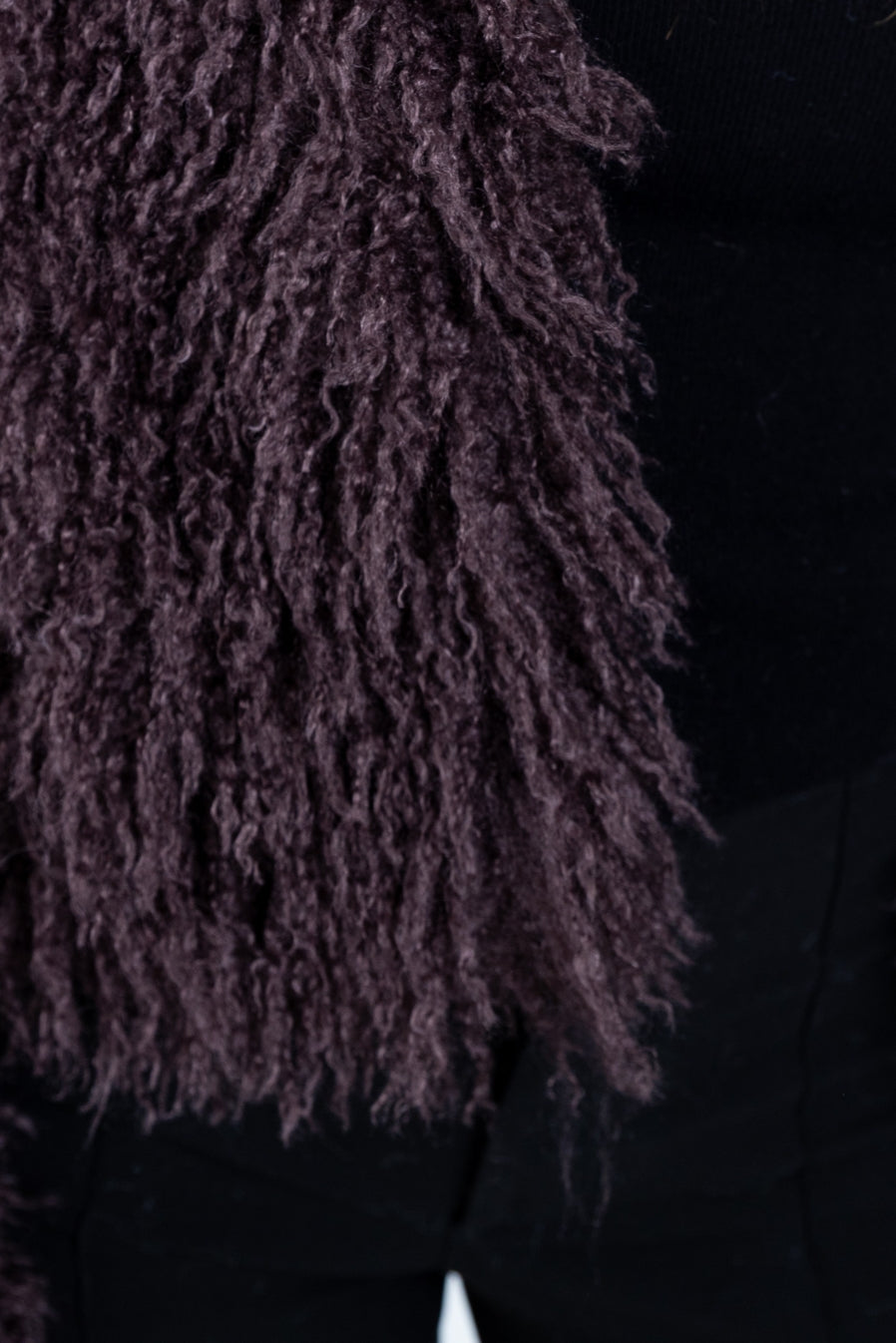 Short Coat Sheepskin Faux Fur coat