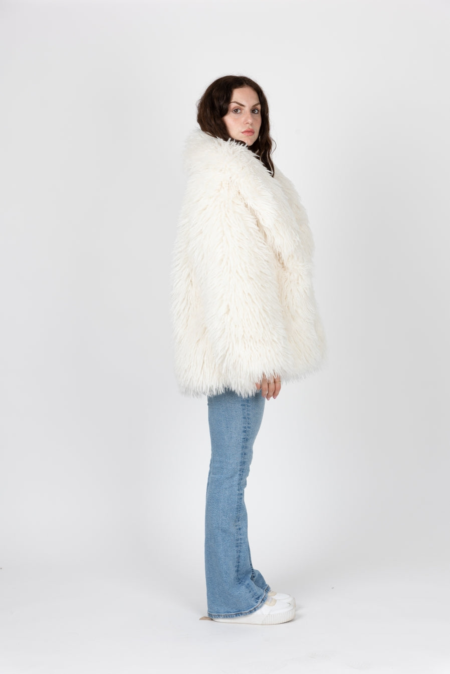 Short Coat Faux Fur women
