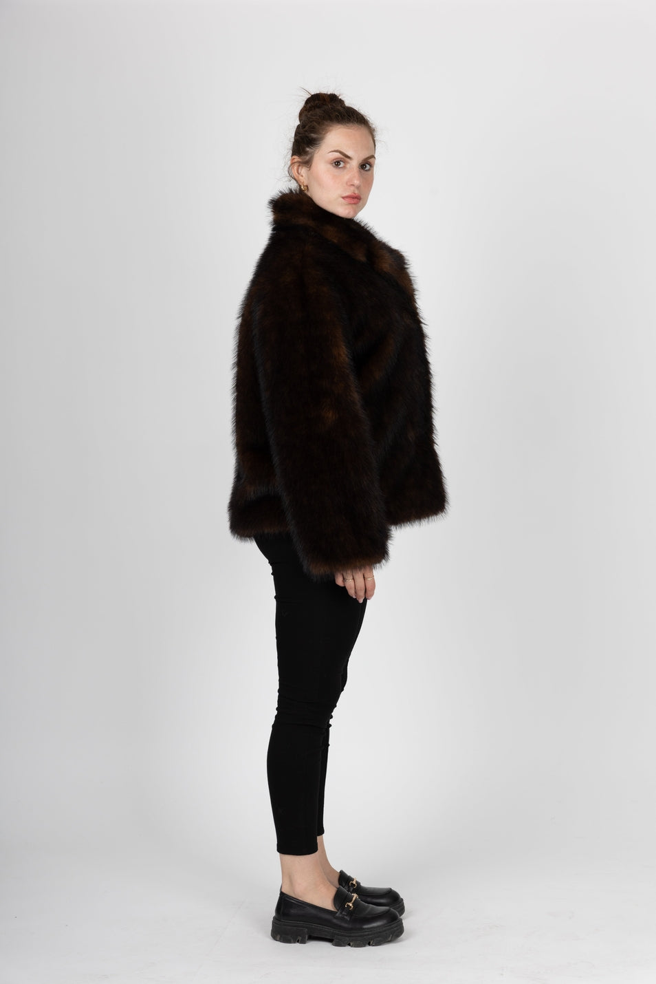 Short Faux Fur Coat
