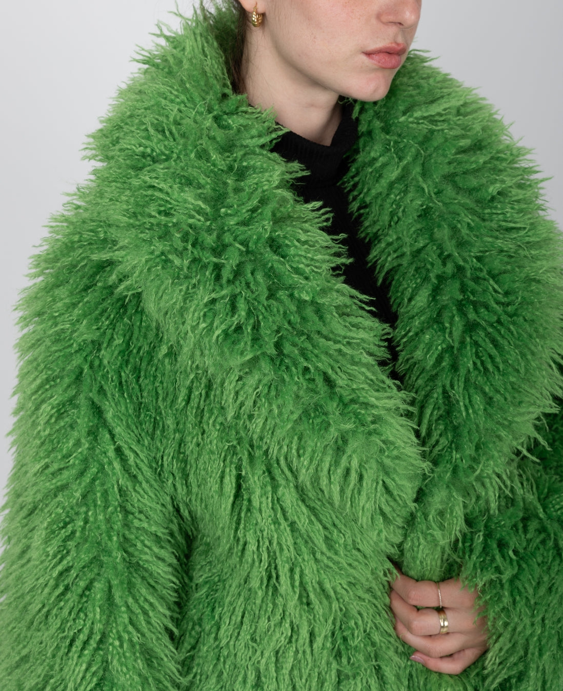 Short Coat Faux Fur women