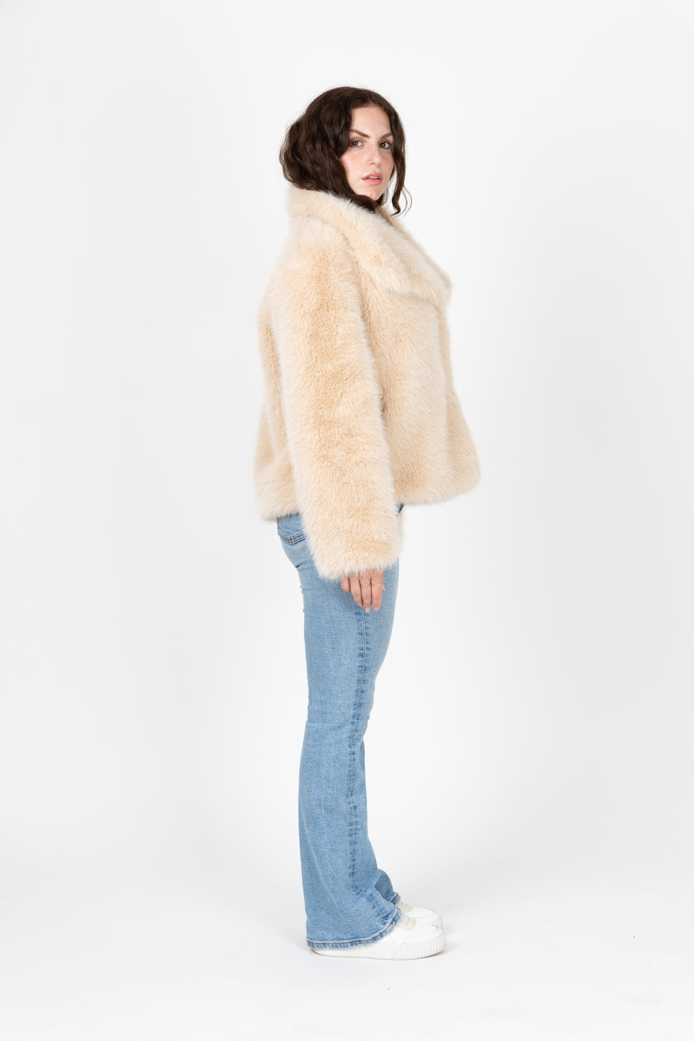 Short Faux Fur Coat