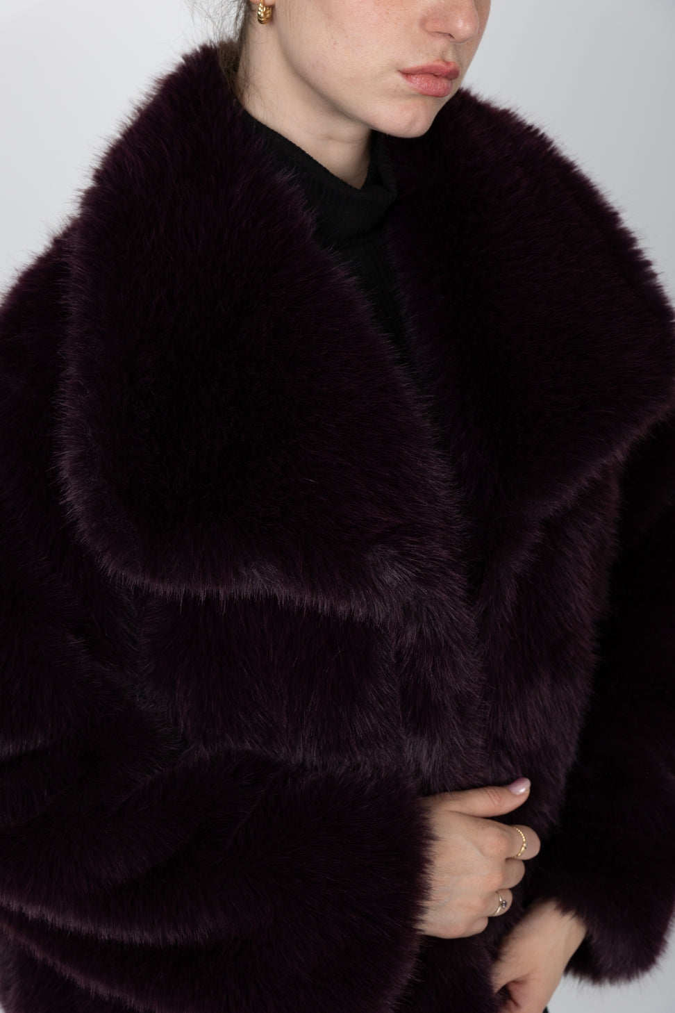 Short Faux Fur Coat