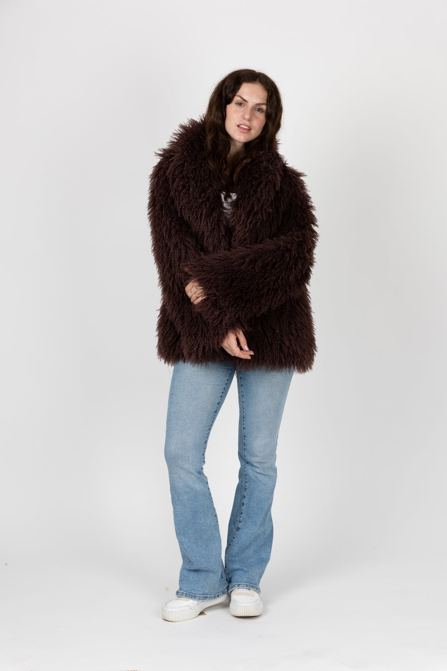 Short Coat Faux Fur women