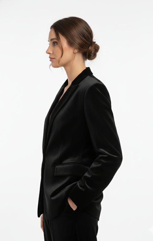 Velvet Blazer