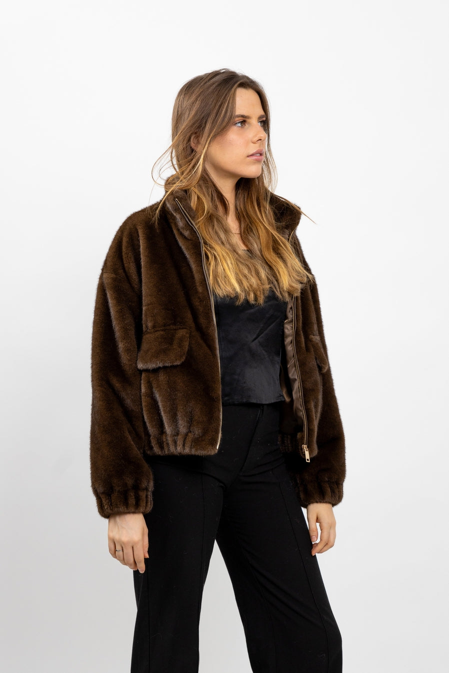 Faux Fur Jacket
