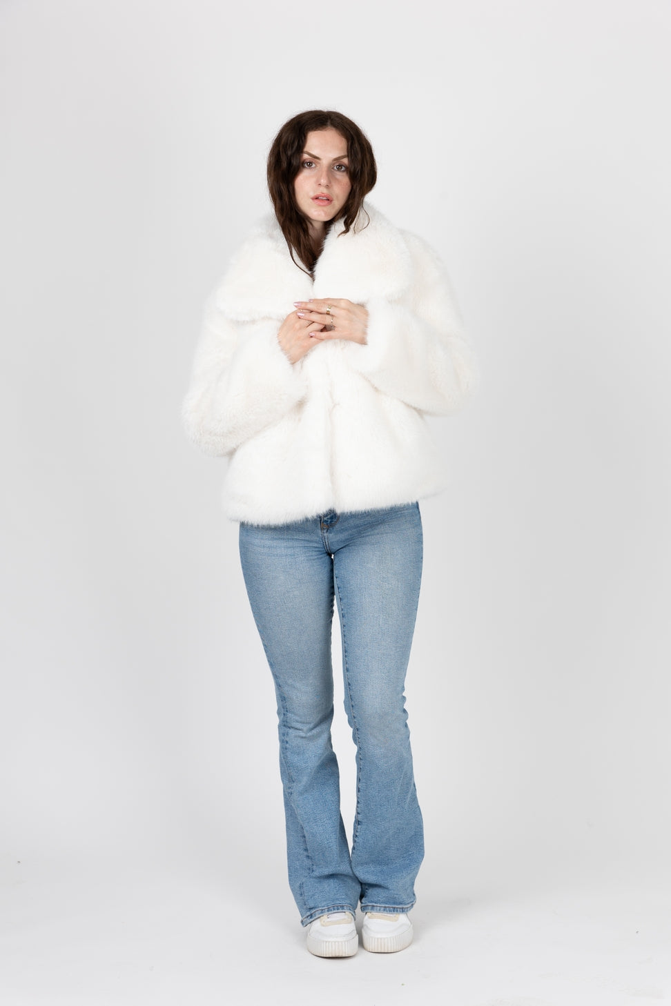 Short Faux Fur Coat