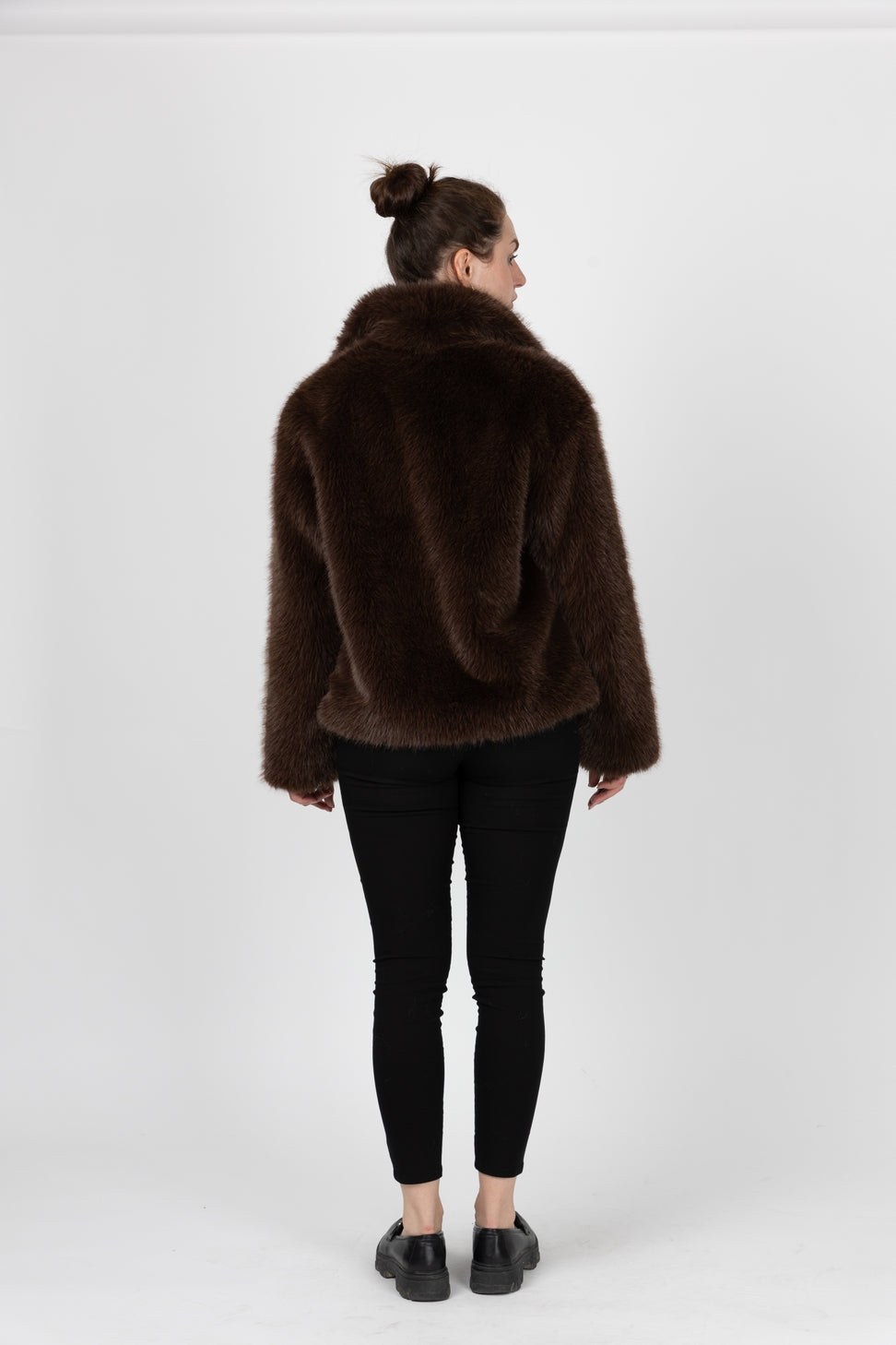 Short Faux Fur Coat