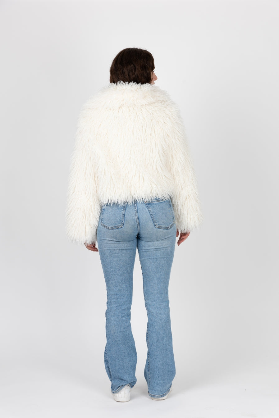 Short Coat Sheepskin Faux Fur coat