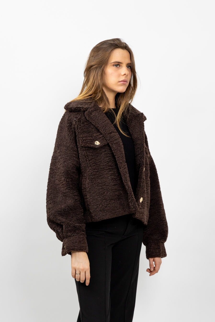 Faux Shearling Jacket