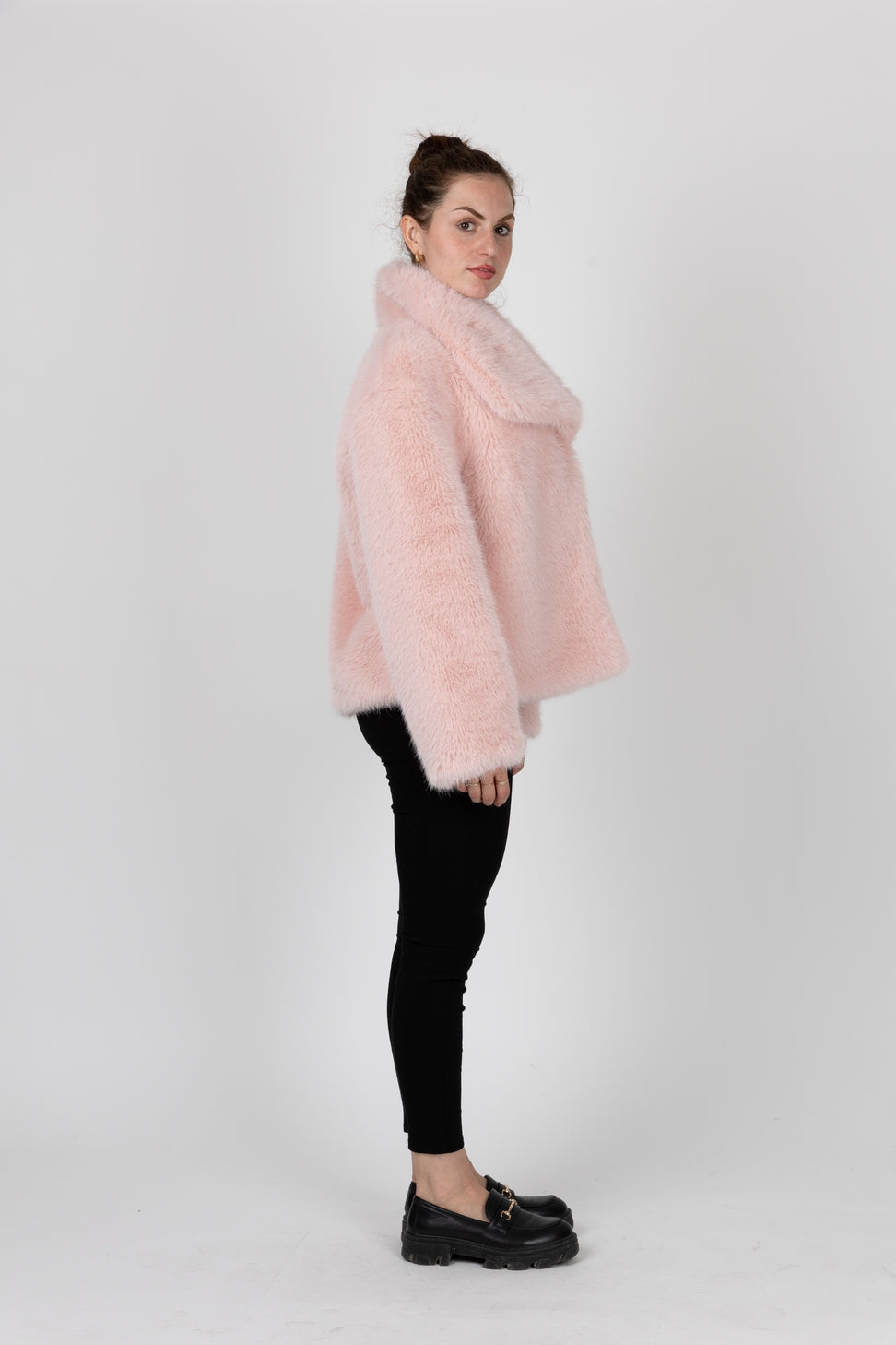 Short Faux Fur Coat
