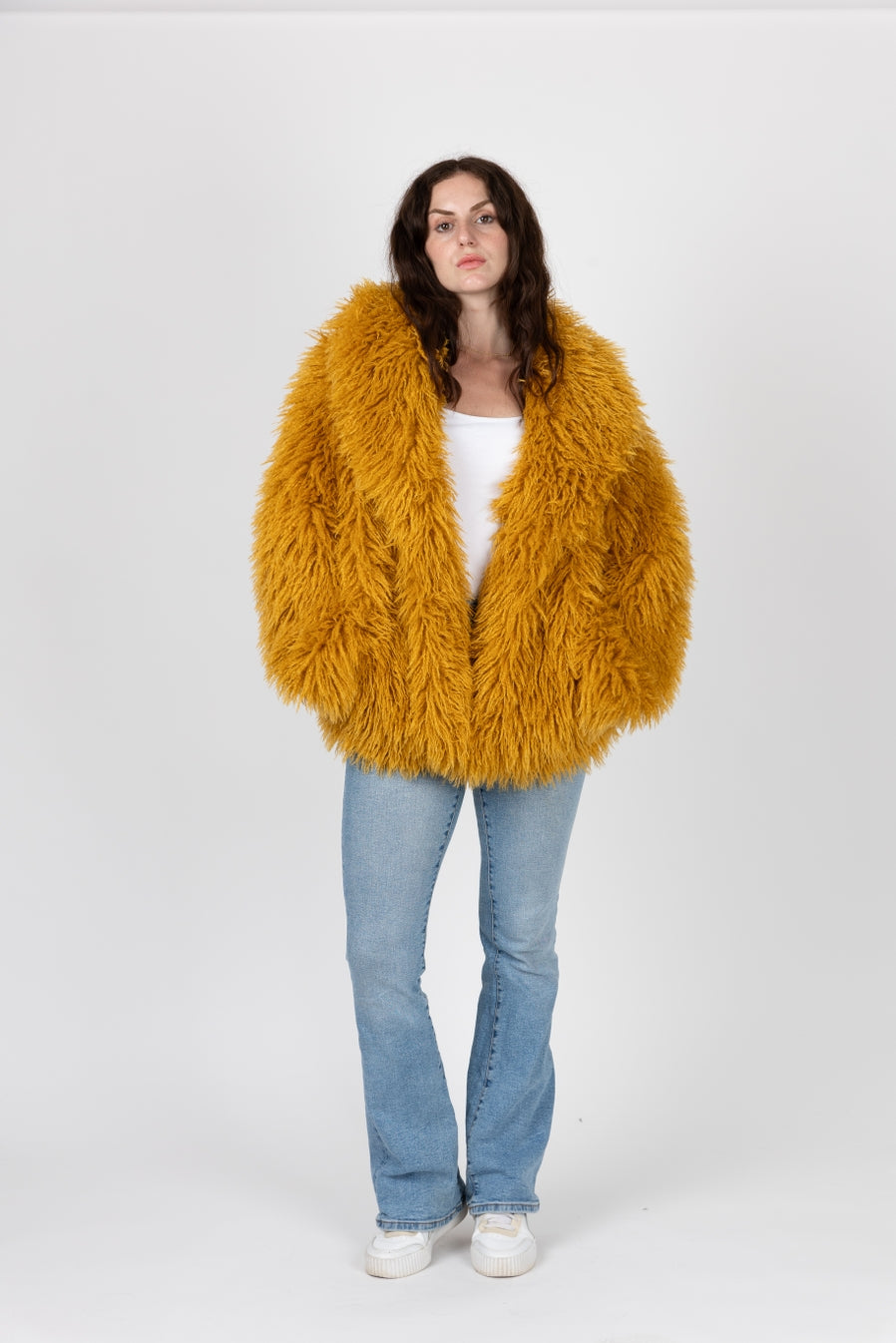 Short Coat Faux Fur women