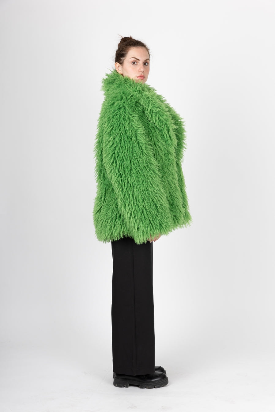 Short Coat Faux Fur women