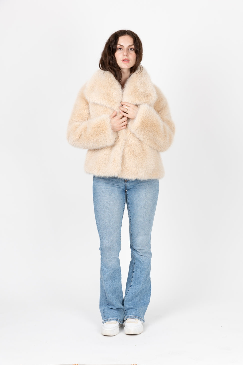 Short Faux Fur Coat