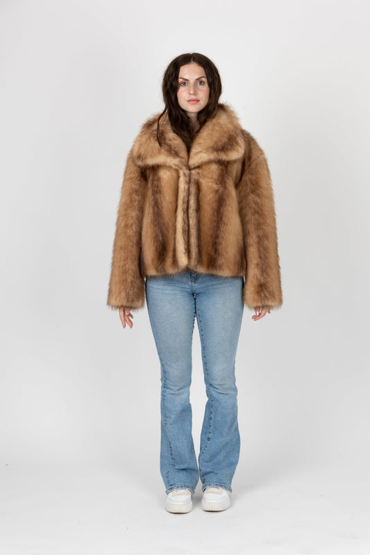 Faux Fur Coat
