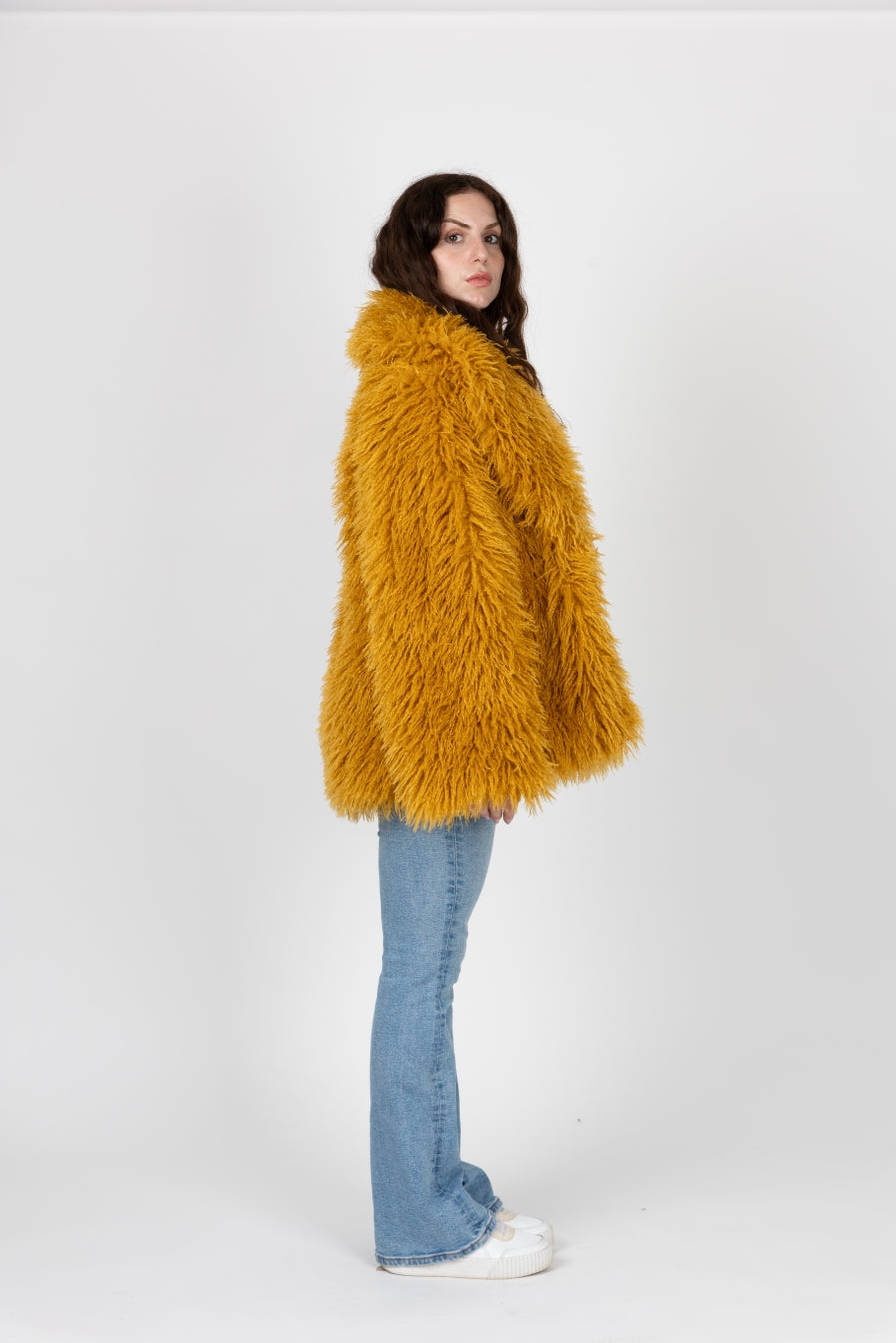 Short Coat Faux Fur women