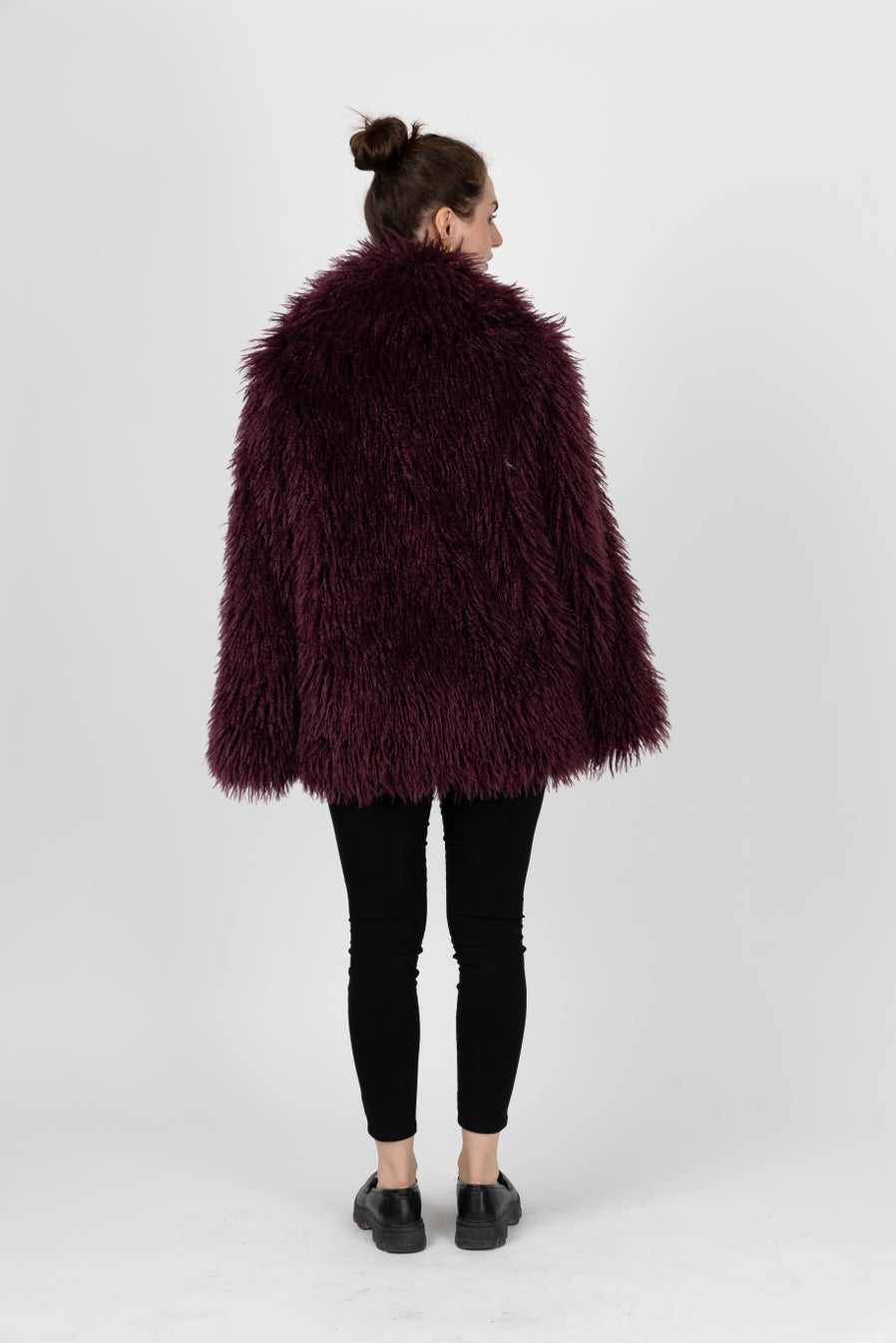 Short Coat Faux Fur women