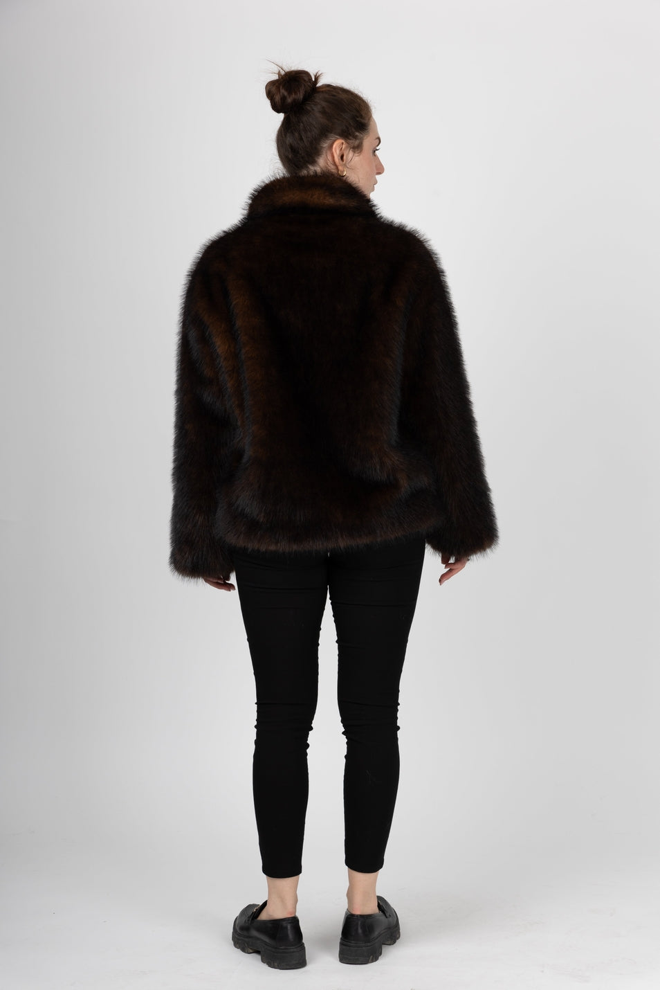 Short Faux Fur Coat