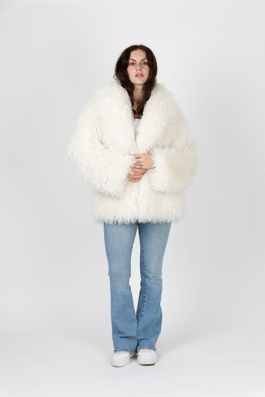 Short Coat Faux Fur women