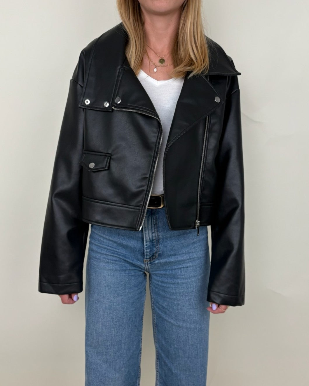 Perfecto Jacket in Faux Leather