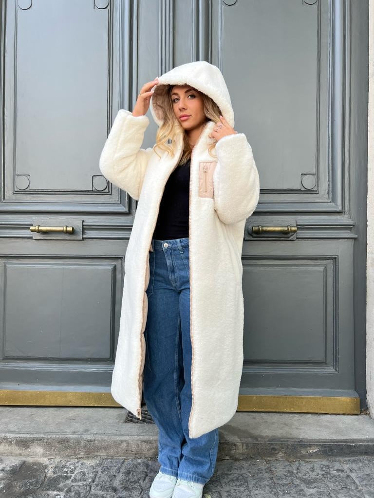 Reversible Long Puffer Jacket