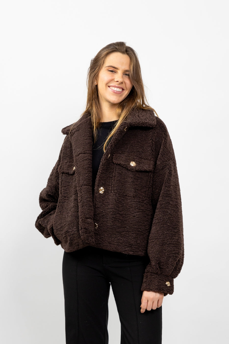 Faux Shearling Jacket