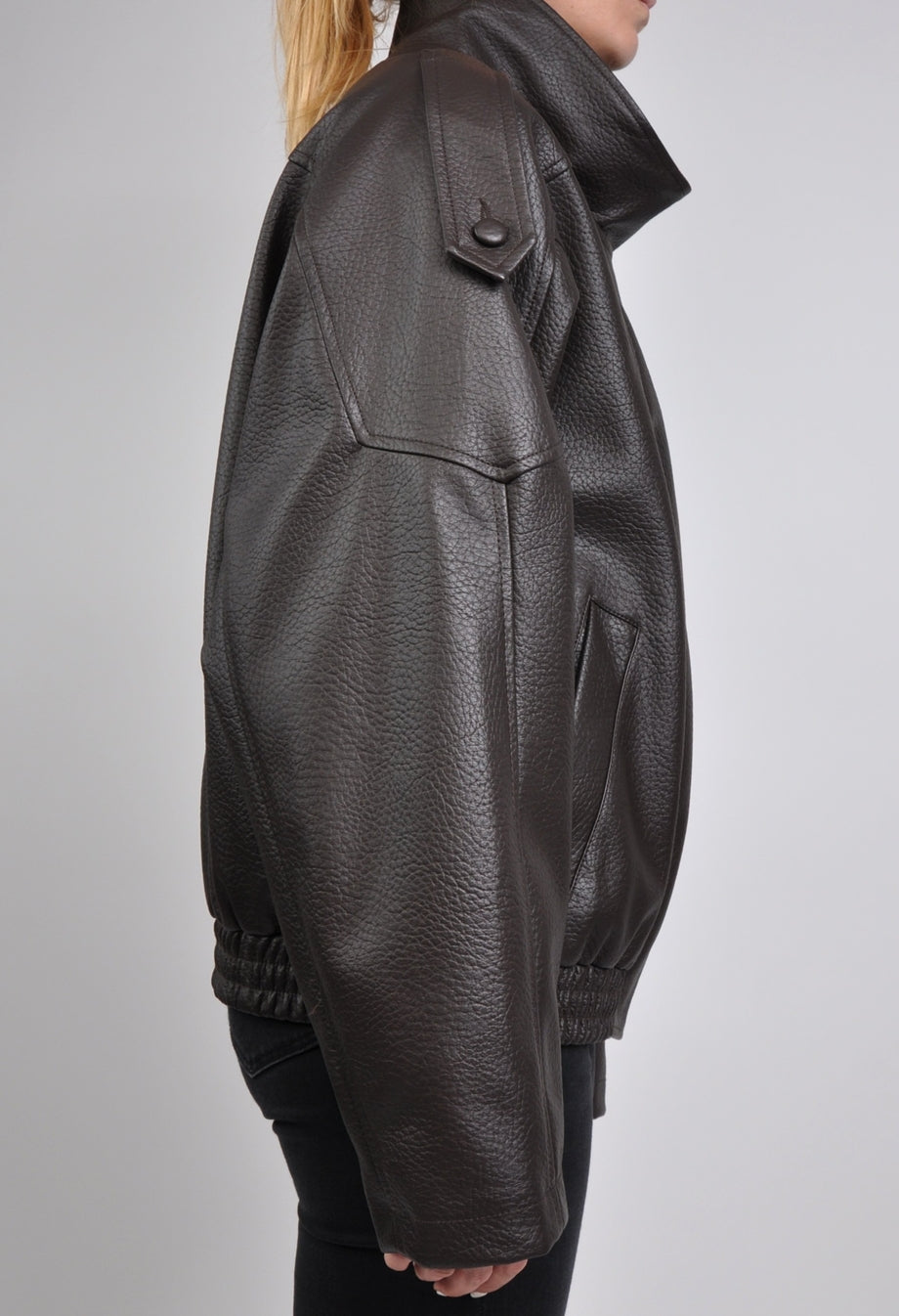 Faux Leather Biker Jacket