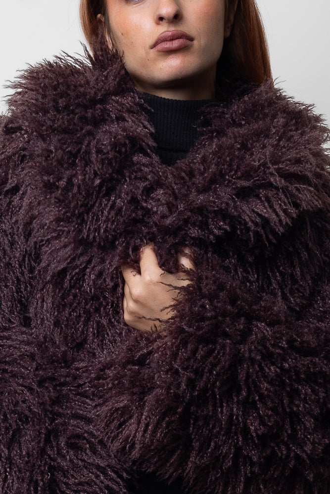 Short Coat Faux Fur women