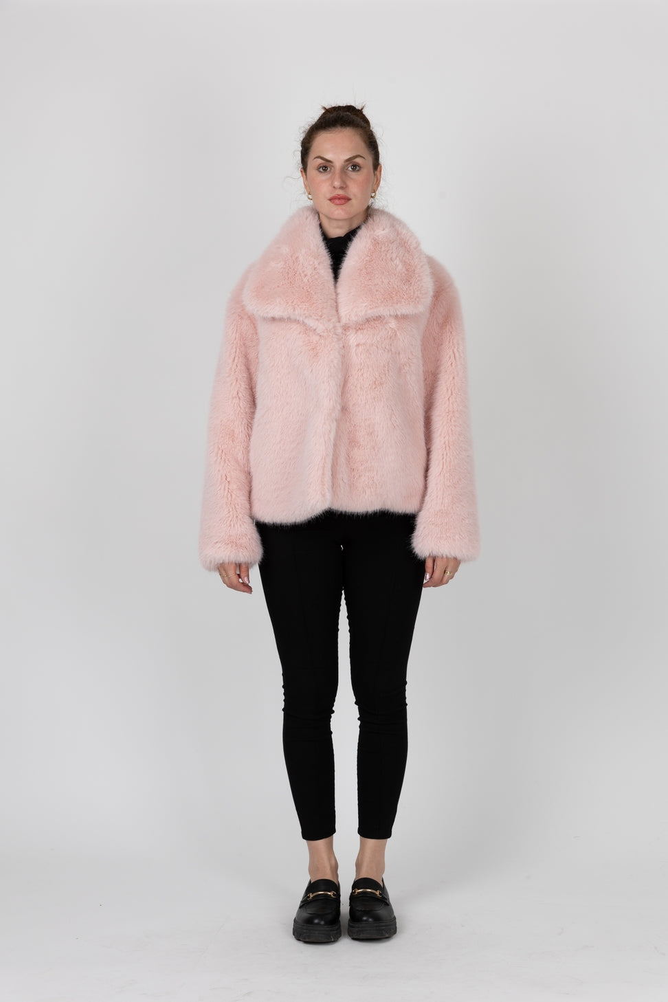 Short Faux Fur Coat