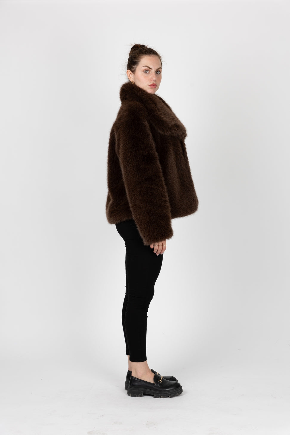 Short Faux Fur Coat