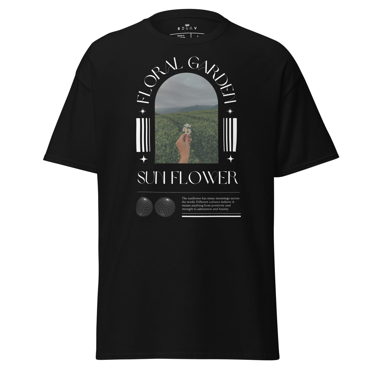 Floral Garden classic tee For Women.
