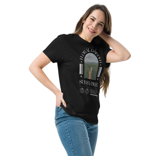 Floral Garden classic tee For Women.