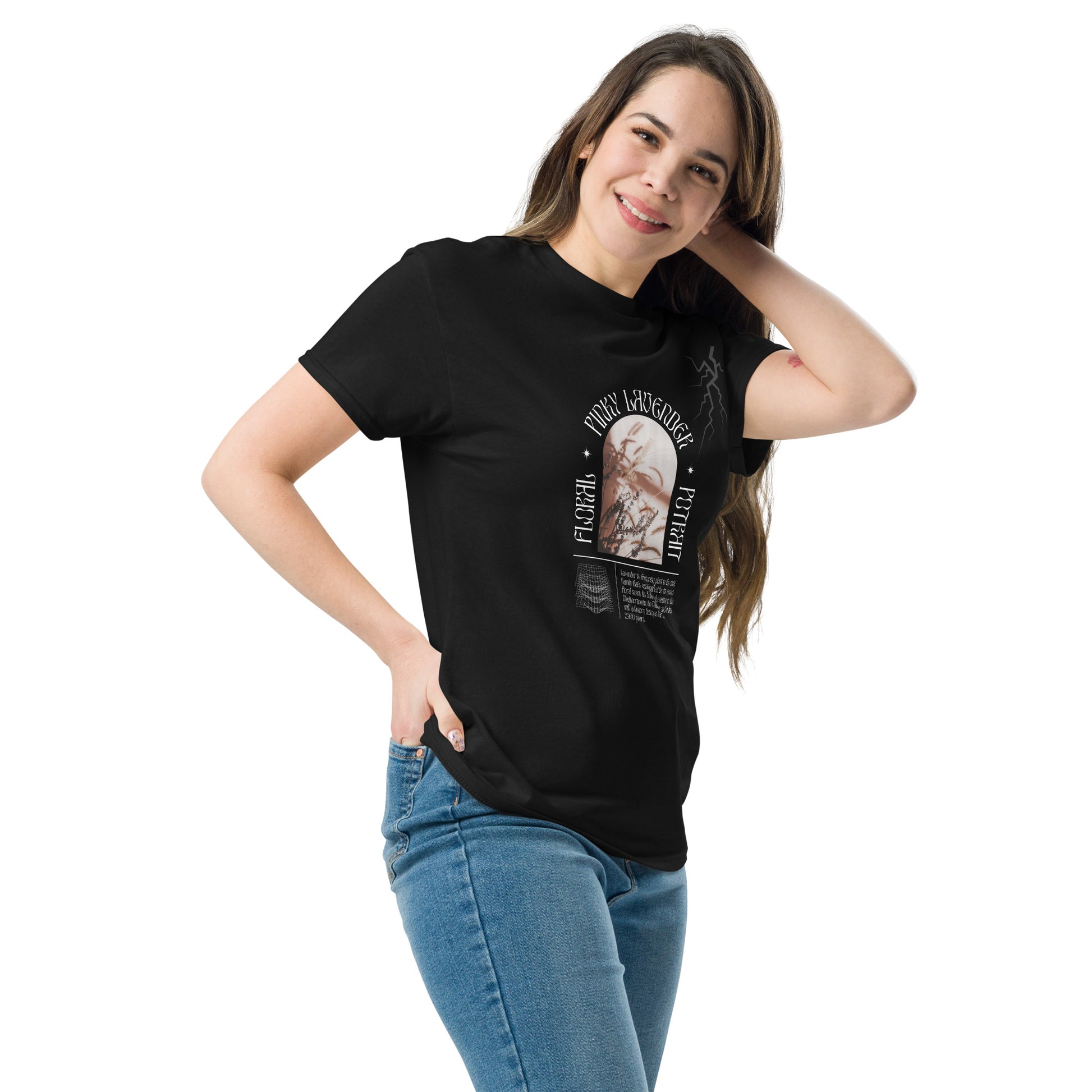 Pinky Lavender classic tee For Women.